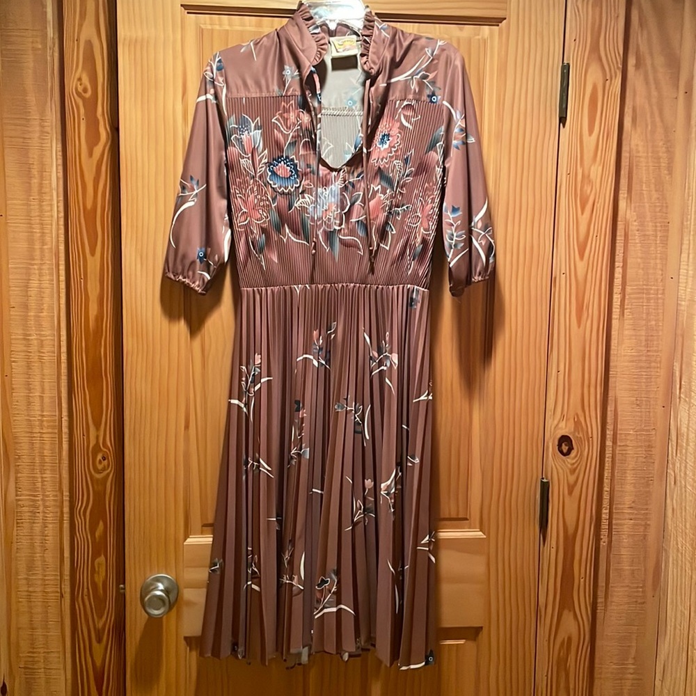 Vintage Retro Flower Dress